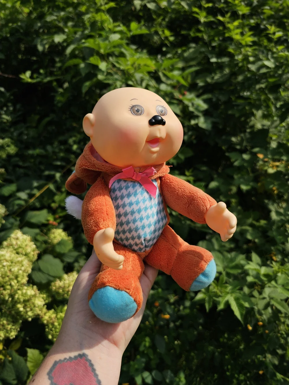 2017 Y2K Cabbage Patch Kids Cuties Plush Fox Costume Edition Nostalgia